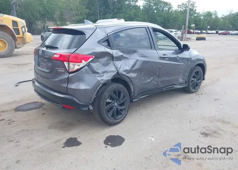 2021 Honda Hr-V Awd Sport from USA, damaged, VIN 3CZRU6H17MM753355